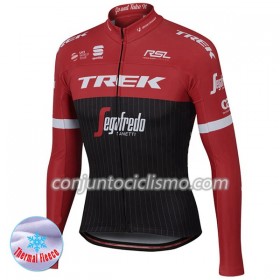 Maillot Invierno Termico 2017 Trek-Segafredo N001